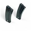 Image 1 : AR-15 Metal 5.56mm X 45 Rifle Magazine, Pinned to 5 Rounds X 2 Qty