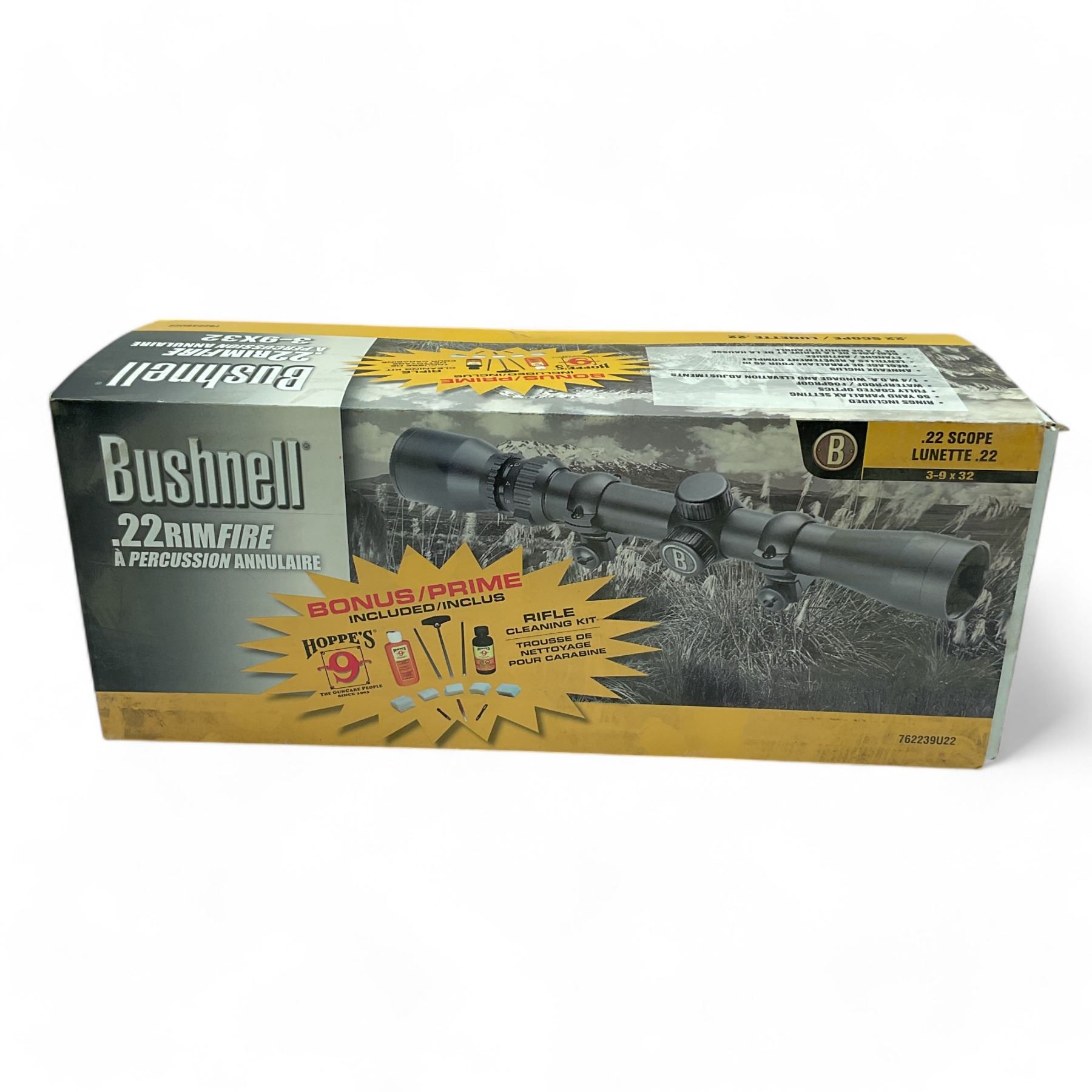 Bushnell .22 Rimfire Rifle Scopes Bushnell .22 Rimfire Scope 3 - 9 x 32mm with Bonus Rifle Cleaning Kit