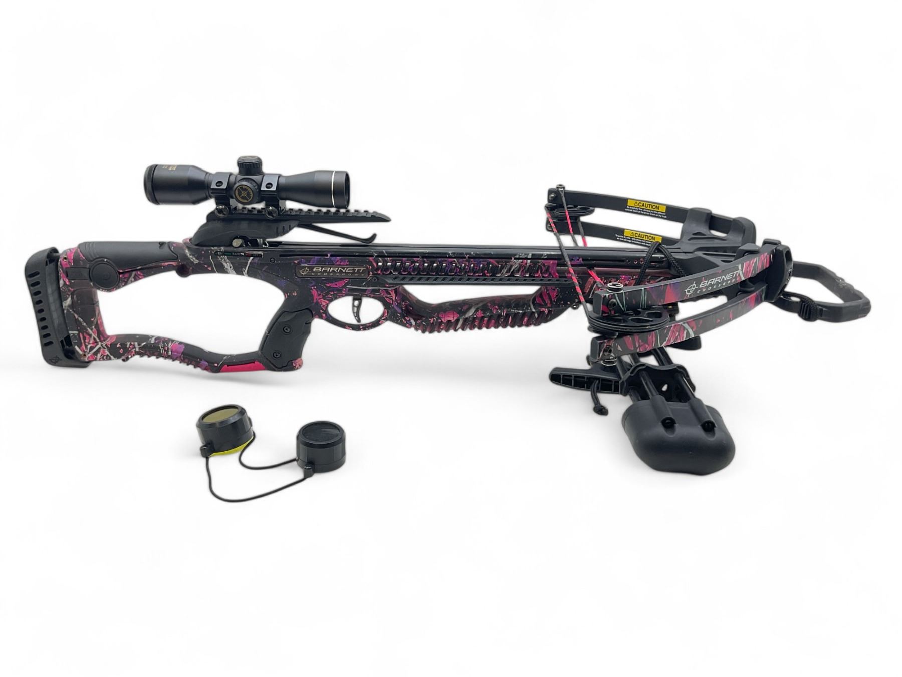 Lady Raptor Barnett Lady Raptor Crossbow 4X32 Scope Quiver With Three Arrows Purple ...