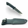 Image 1 : Gerber 5-1/2" Fixed Blade Knife with Leather Sheath