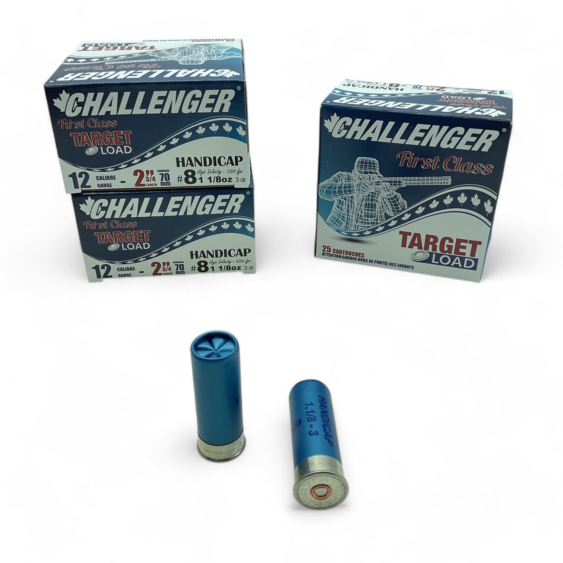 Challenger First Class Target Load 12 Ga, 2-3/4