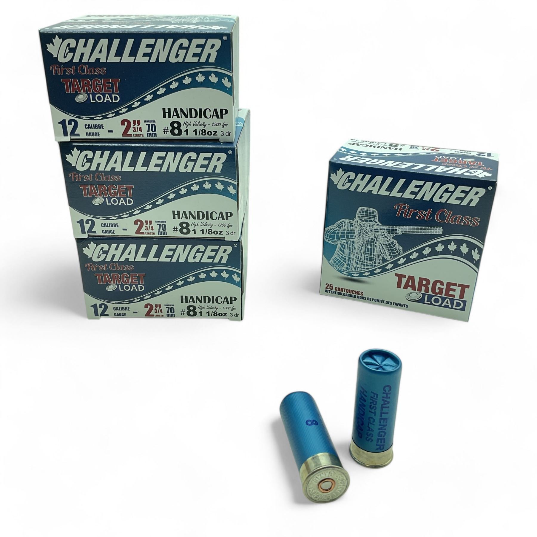 Challenger First Class Target Load 12 Ga, 2-3/4