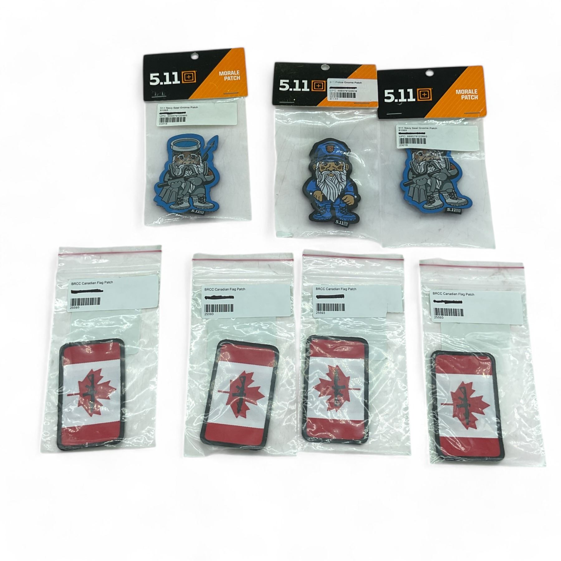 Assorted Patches X 7 Qty