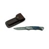 Image 1 : Folding 2 1/2" Damascus Blade Knife in Sheath