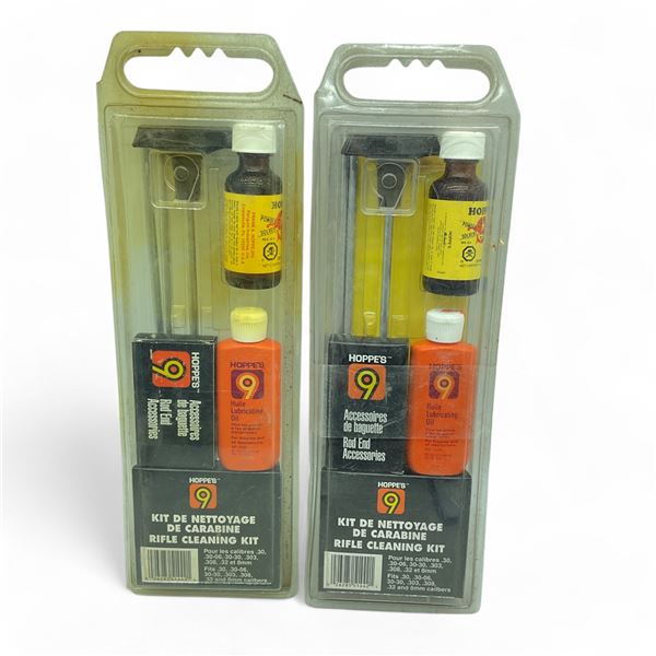 Hoppe's 9 Rifle Cleaning Kit for .30, .30-06, .30-30, .303, .308, .32 and 8 Caliber X 2 Qty