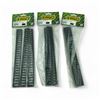 Image 1 : Ergo 25 Slot Ladder Rail Covers, Black, 3 Pack X 3 Qty