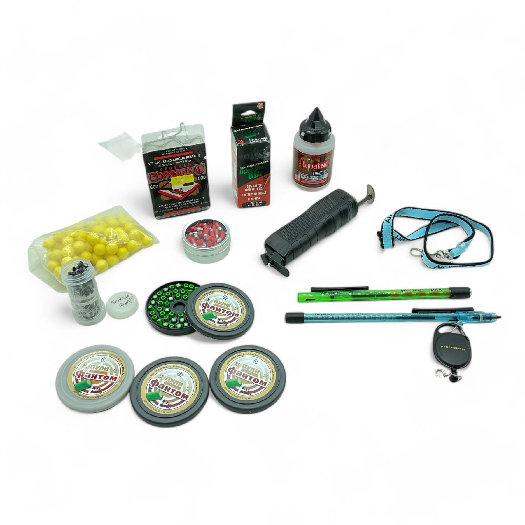 Kvintor Phantom Sonic Big Bang Effect 4.5mm Pellets and Other Assorted ...