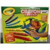 Image 1 : Crayola Motorized Crayon Carver - Carve Words & Designs on Crayons