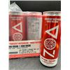 Image 2 : Zoa Strawberry Watermelon Zero Sugar Energy Drink (12 x 355ml)