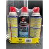 Image 2 : WD-40 and 3-in-one Professional White Lithium Grease Lubricants (3pk)