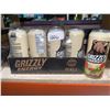Image 1 : Grizzly Energy Zero Sugar Strawberry Kiwi (473ml x 12)