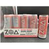 Image 1 : Zoa White Peach Zero Sugar Energy Drink (12 x 355ml)