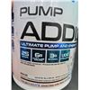 Image 2 : Pump Addict Ultimate Pump Energy Formula (25 scoops, 550g) White Slushie Flavour
