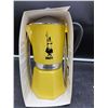 Image 3 : Bialetti Rainbow (6cup) Espresso Maker-Yellow
