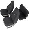Image 1 : Rough Country Neoprene Seat Covers for Jeep Wrangler YJ (1987-1990) - Neoprene Waterproof Seat Cover