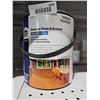Image 1 : Project Source Premium Exterior Stain & Sealant Semi-Transparent Color Cedar 3.7L