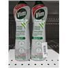 Image 1 : Vim PureBoost Cream with Bleach Cleaner 500ml x 2