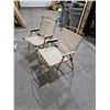 Image 2 : Patio Dining Chairs Metal, Space Saving Stackable Dining Chair, Boosden Foldable Outdoor Sling Chair