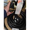 Image 3 : Vevor RV Extension Cord 30 Amp 50' 0 Gauge Heavy Duty Outdoor Welder Extension Cord with 10 Awg 3 Pr