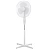 Image 1 : ToolTech Oscillating Pedestal Fan 3-Speed - 16", White