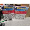 Image 1 : Lot of 2 Filtrete 1000 20-25-2 Furnace Filters