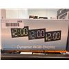 Image 2 : Digital Alarm Clock, LED Clock for Bedroom, Electronic Desktop Clock with Adjustable Brightness, Voi
