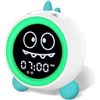 Image 1 : Kids Alarm Clock, Toddler Sleep Training Clock with Night Lights, Sound Machine, Time to Wake Dinosa