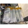 Image 1 : Latex and Oil Paint Roller Refill 2 Pieces Lot of 3