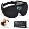 Image 1 : Sleep Mask with Bluetooth Headphones, Boodlab 3D Bluetooth Sleep Mask with Ultra Thin Speakers, Wire