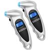Image 1 : AstroAI 2 Pack Digital Tire Pressure Gauge 150 PSI 4 Settings for Car Truck Bicycle with Backlit LCD