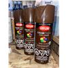 Image 2 : Krylon Color Max Paint + Primer Indoor/Outdoor Gloss Leather Brown 3 x 340g