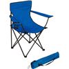 Image 1 : Trademark Innovations Folding Outdoor Beach Camp Chair,