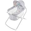 Image 1 : Fisher-Price Soothing View Projection Bassinet – Rainbow Showers, folding portable baby cra