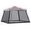 Image 1 : Coleman Screened Canopy Tent with Instant Setup, 11x11ft Portable Screen Shelter with 1-Minute Setup