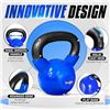 Image 1 : Yes4All 30lbs Kettlebell Vinyl Coated Cast Iron – Great for Dumbbell Weights Exercises, Ful