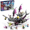 Image 1 : LEGO DREAMZzz Nightmare Shark Ship 71469 Building Toy Set, Pirate Ship and Monster Vehicle for Fans 