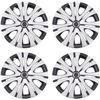 Image 1 : XhuangTech 4Pcs/Set Car Chrome Wheel Rim Skin Cover Hub Caps Hubcap Wheel Cover 16"