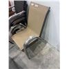 Image 3 : Style Selections Beige Steel and Sling Stackable Outdoor Chair Lot of 2
