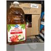 Image 1 : ***CASE LOT*** Great Value 100% Apple Juice 6x1.89L
