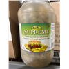Image 1 : ***CASE LOT*** Supreme Hamburger Sliced Dill Pickles (3. 78L)