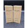 Image 2 : Calvin Klein Escape for Men Eau de Toilette Spray - 50ml LOT of 2 New sealed