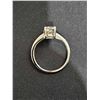 Image 2 : 2.40 CT GRA CERTIFIED RECTANGULAR CUT MOISSANITE STONE VVS SET IN 925 SILVER RING RETAIL VALUE $1,75