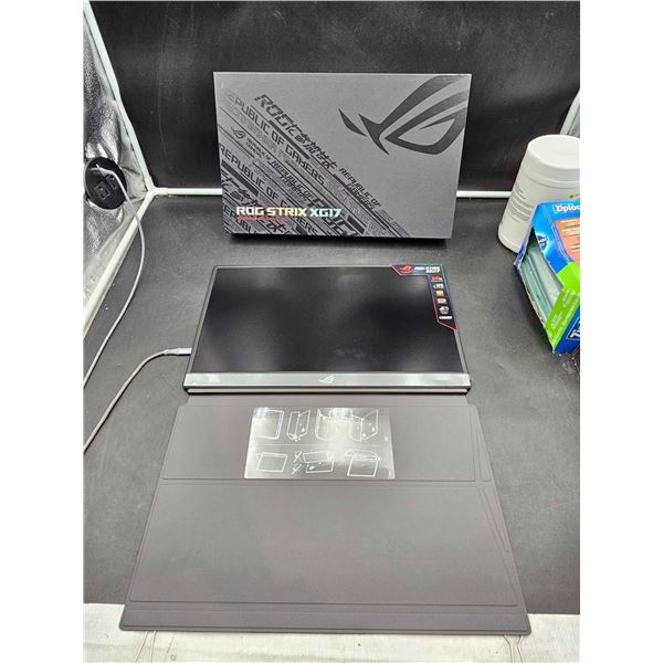 ROG Strix XG17AHPE Portable USB Type-C Gaming Monitor – 17.3-inch, IPS, FHD (FullHD, 1920x1