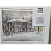 Image 2 : Trisha Romance Limited Edition Framed Print "White Christmas" #5438/7190  (38"x28") with Certificate