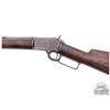Image 4 : Antique Marlin Model 1892 Lever Action Rifle in Scarce 22 Rimfire Caliber