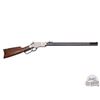 Image 2 : New Henry Original .44-40 WCF Lever Action Rifle Cody Museum Nimschke-Style Engraved #221 of 300