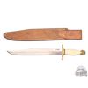 Image 2 : Randall Custom Made Model 12 Raymond Thorp Bowie Knife with Original Leather Sheath