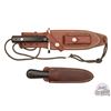 Image 3 : Two Randall Made Knives Model 17 Stainless Astro & Model 24 Guardian Protection