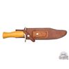 Image 3 : Randall Made Knife Model 12 Sportsman Bowie 9" Yellow Micarta Commando Handle