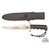 Image 2 : Randall Made Model 2 Fighting Stiletto 8" Dagger with Finger Groove Handle